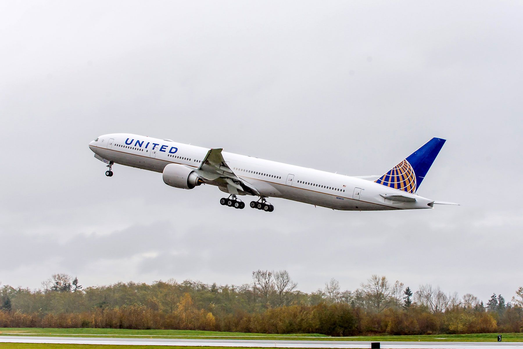 Boeing 777 300er tal-United Airlines