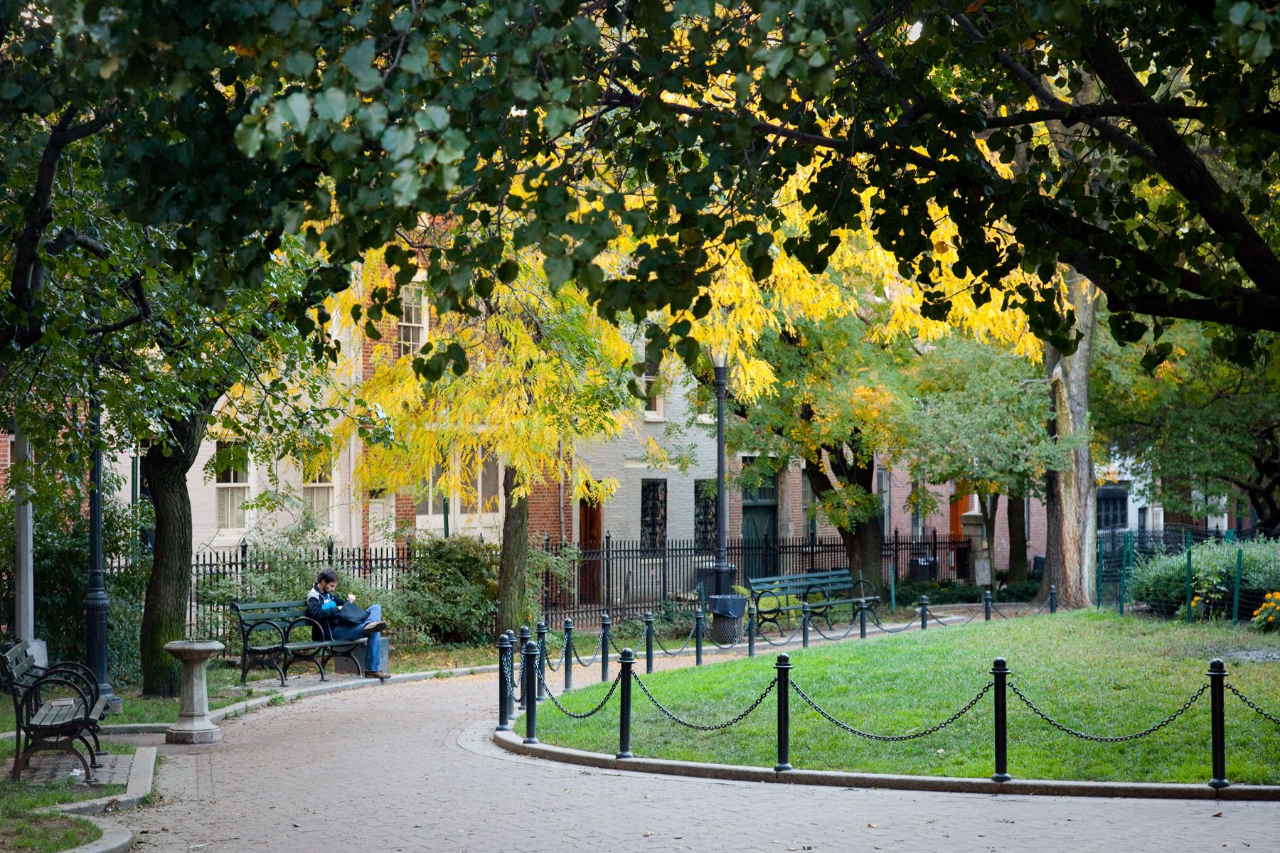 Cobble Hill Park in Brooklyn