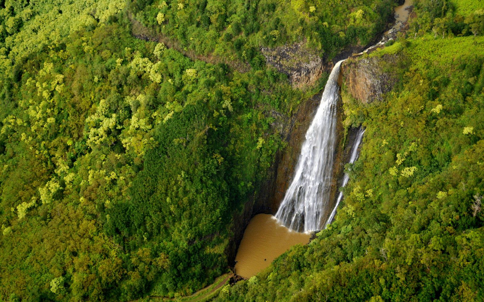 Manawaiopuna Falls ჰავაიში