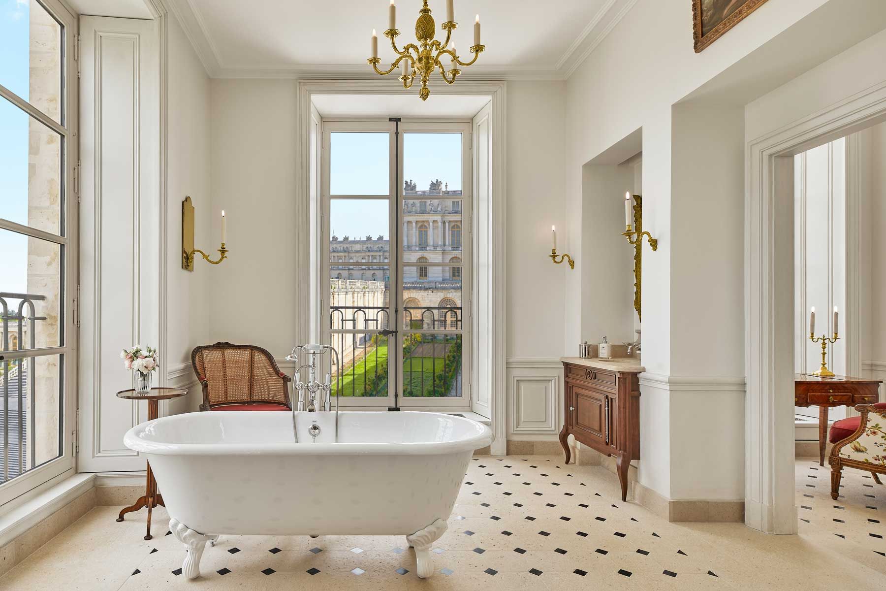 Castello di Versailles, suite e camere