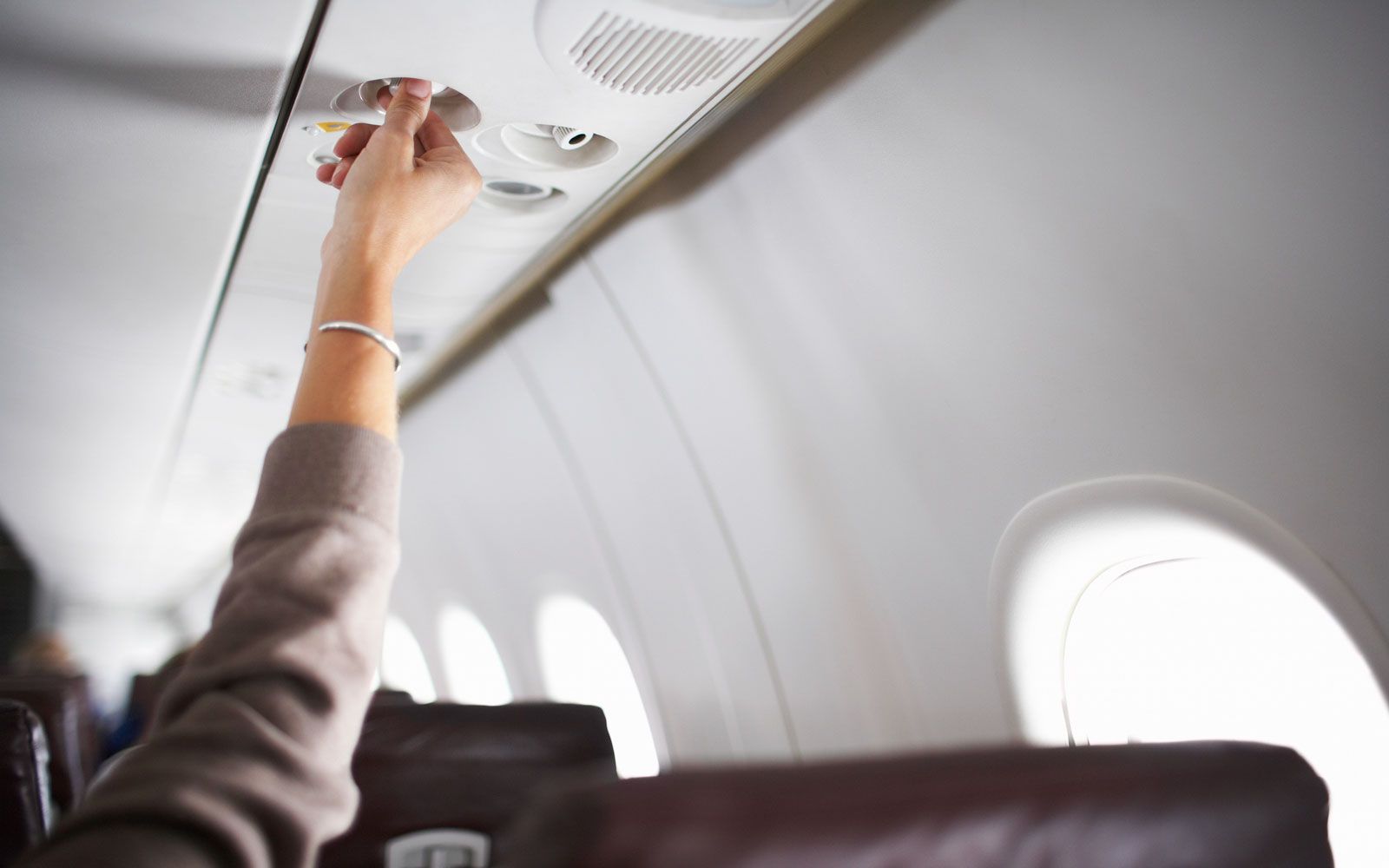 Klimaanlage im Flugzeug