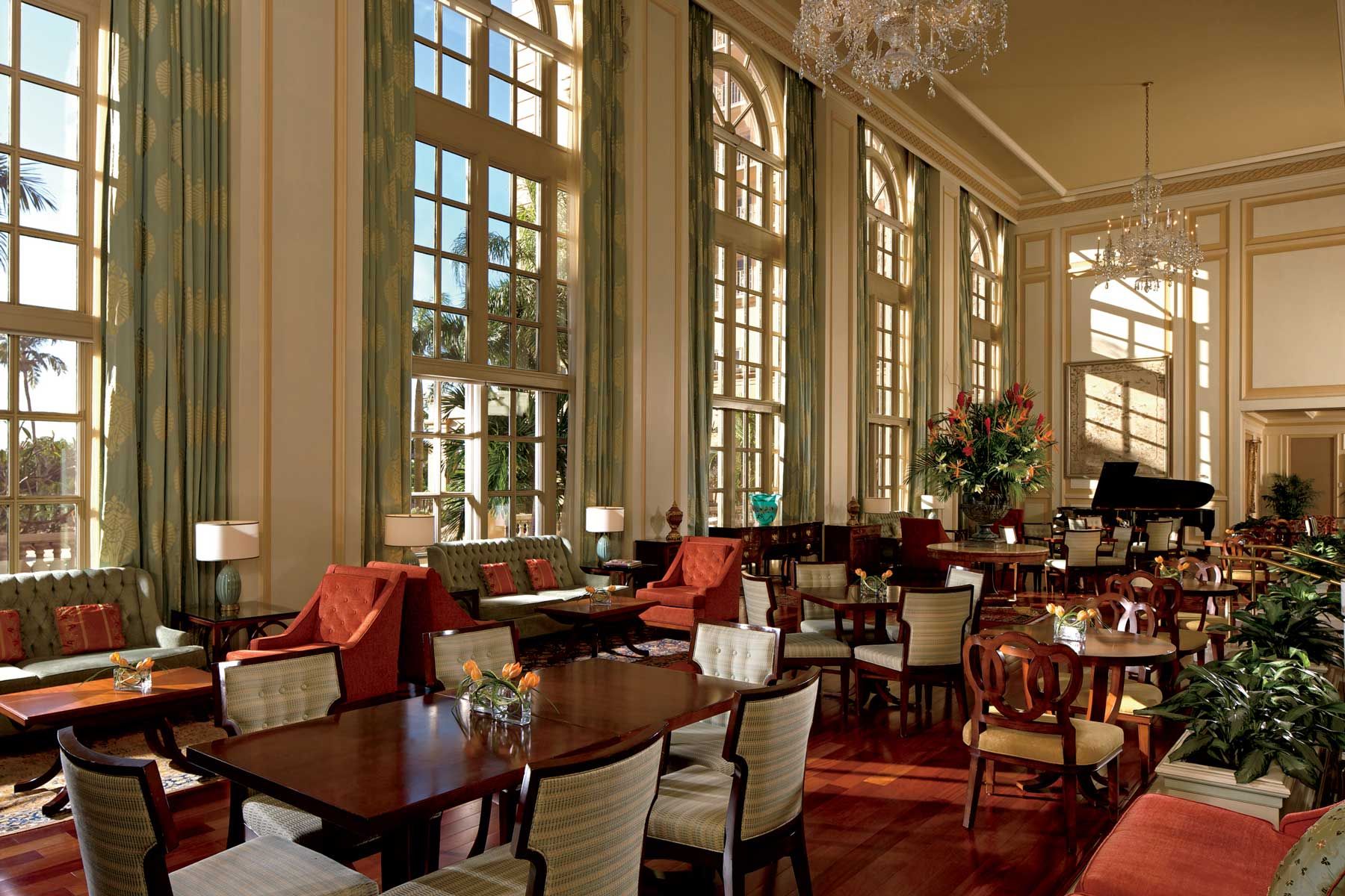 Le Ritz-Carlton, Naples, lobby du complexe, en Floride