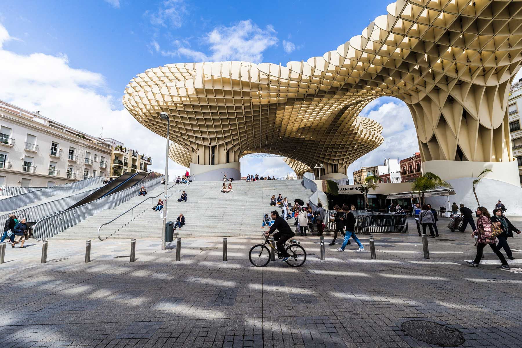 Platz Encarnación in Sevilla, Spanien